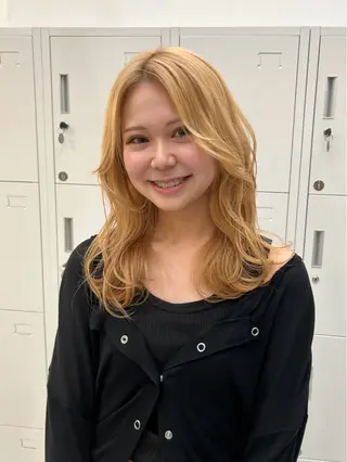 セミロング カラー 纐纈 大和のヘアスタイル