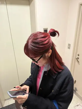 ミディアム カワタ リュウセイのヘアスタイル