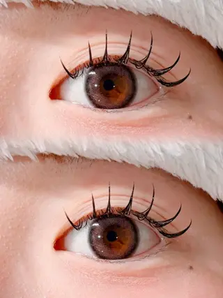 マツエク・マツパ 🤍束感マツエク /難波/moe/🤍のマツエク・マツパデザイン