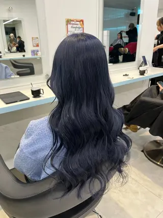 ロング カラー ブリーチカラー 🩵MIZUKIのヘアスタイル