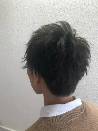 ショート メンズ 髪質改善/美髪矯 正ヤマモトハルキのヘアスタイル