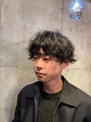 パーマ メンズ ✂︎岡根 京花✂︎のヘアスタイル