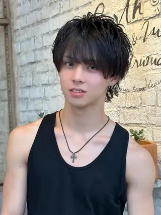 ショート パーマ メンズ ⚡️メンズ特化⚡️ 入間のヘアスタイル