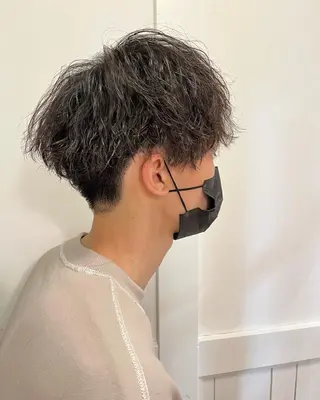パーマ メンズ 狩野 くるみのヘアスタイル