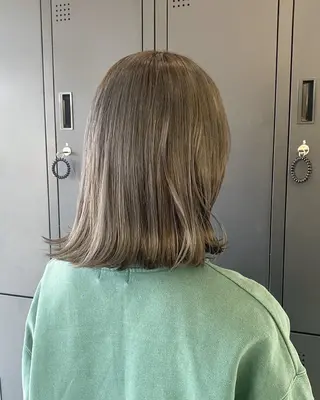 ミディアム カラー hair&beauty RENO直江店所属・大友 千春のヘアスタイル