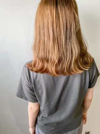 セミロング カラー 栄・伏見 JOULE'Sのヘアスタイル