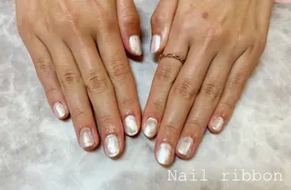 ネイル ネイルリボン 笠井のネイルデザイン