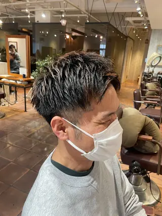 メンズ MOEKA🌺レディ ースカットモデルのヘアスタイル