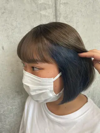 ショート カラー yuika .のヘアスタイル