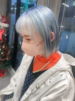 ショート rii-🩰 トレンド韓国ヘアのヘアスタイル