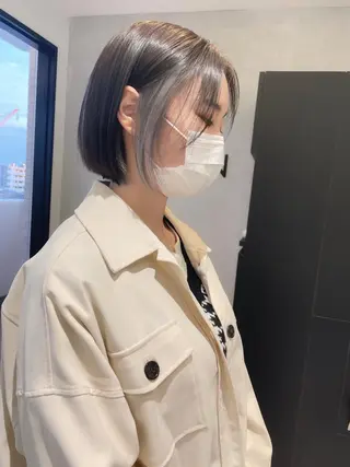 ショート カラー メンズ特化 パーマ/オザワのヘアスタイル