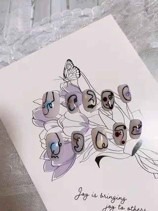 ネイル ゆず秋葉原 Vickyのネイルデザイン