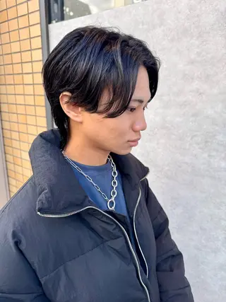 メンズ 米元 春奈のヘアスタイル