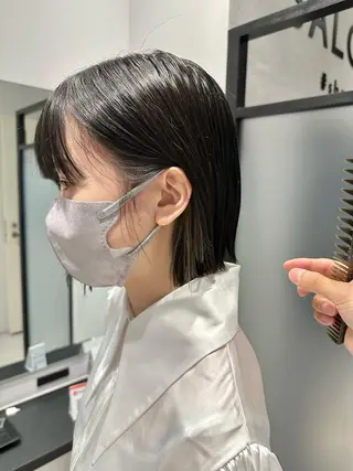 ショート SALOWIN心斎橋Suite店所属・洗っても取れない 髪質改善|OJIROのヘアスタイル