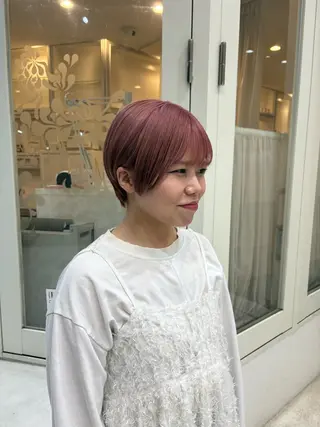 ショート レイヤーカット /ゆうのヘアスタイル