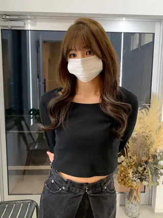 ロング カラー kanon hair所属・新木 愛花のヘアスタイル