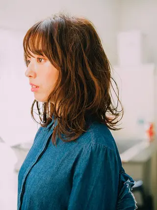 パーマ Conforto店長 渡邊のヘアスタイル