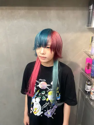 ロング TNB TOKYO所属・エクステ/コーンロウ KURUMI⛓️🔥のヘアスタイル