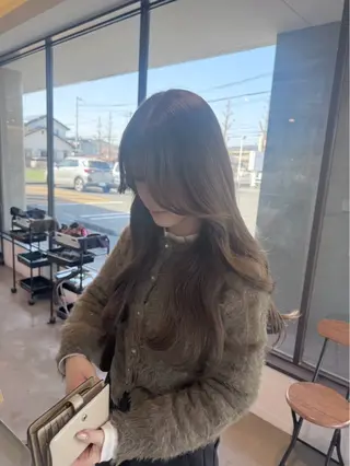 ロング カラー ヘアアレンジ tote. さくらのヘアスタイル