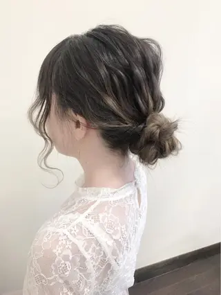 ロング ヘアアレンジ 沢田 瞳のヘアスタイル