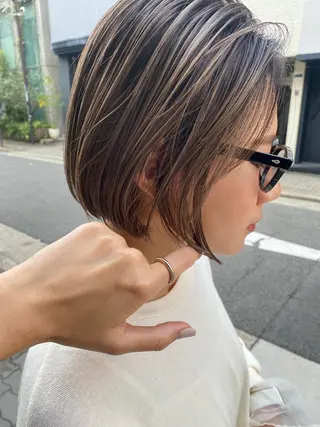 ショート analogue所属・u harukaのヘアスタイル