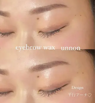 アイブロウ unnon所属・unnon 竹下のマツエク・マツパデザイン