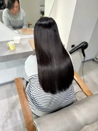 ロング パーマ 白髪ぼかし職人 ￤柳川拓哉のヘアスタイル