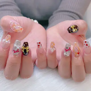 ネイル ゴテゴテ ネイルのネイルデザイン