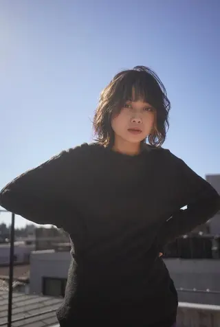 ミディアム カラー 一ノ瀬 暁のヘアスタイル