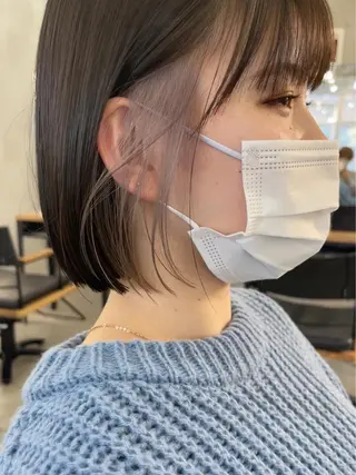 ミディアム カラー ブリーチダブルカラー 【koide】のヘアスタイル
