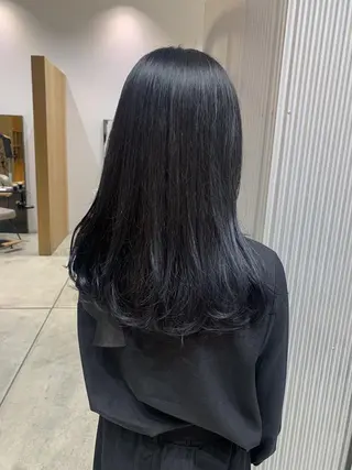 セミロング カラー ヘアアレンジ yuka .のヘアスタイル