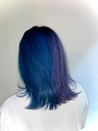 ミディアム カラー Mavie hair所属・髪質改善×潤艶カラー ⭐️岡田崇彰のヘアスタイル