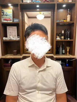 ショート ヒロ銀座バーバーショップ丸の内所属・秋山 琳太のヘアスタイル