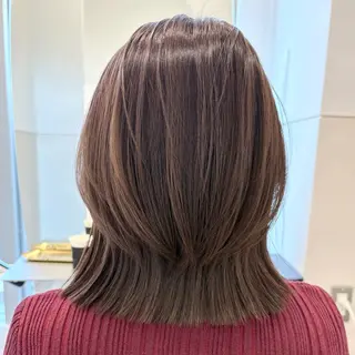 ミディアム ツヤ髪♡ 佐取歩のヘアスタイル