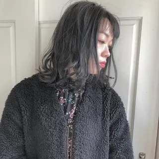 ミディアム 🌸ハイトーン 新田　廉 🌸のヘアスタイル
