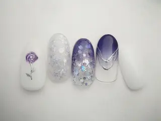 ネイル トップネイリスト Ribbon立川店のネイルデザイン