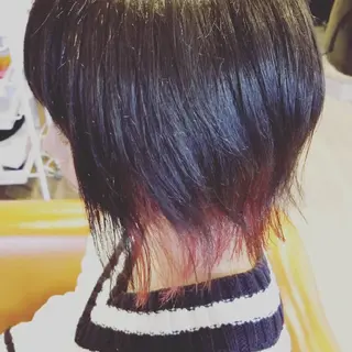 ショート カラー spa hair  ark 富井直美のヘアスタイル