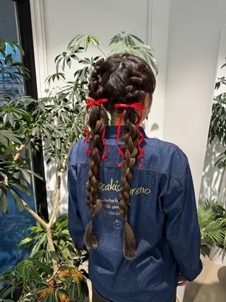 ロング 🩰Nico ☺︎Rukaのヘアスタイル