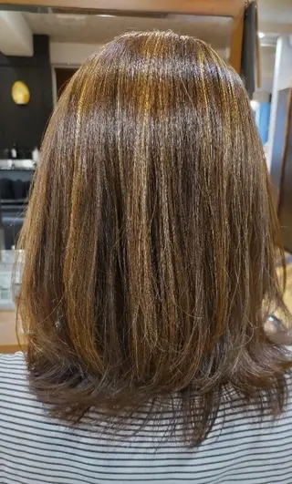 ミディアム ✂デザインカット🐟 高評価✂戸崎俊成✂のヘアスタイル