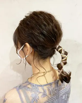 ミディアム カラー ヘアアレンジ Femme woman所属・Femme ♡AIRIのヘアスタイル