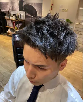 メンズ 髪質改善×透明感× 艶髪🥀HIYORIのヘアスタイル