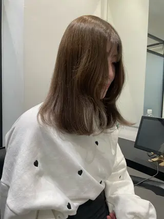 ミディアム 【美容室が苦手な方 専問美容室】MIHOのヘアスタイル