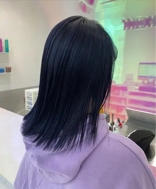 ミディアム カラー パーマ ヘアアレンジ メンズ 🤍透明感カラー🤍 ブリーチ🤍AINEのヘアスタイル