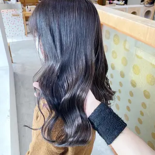 ロング カラー 艶髪レイヤーの王 復活の大澤竜馬のヘアスタイル