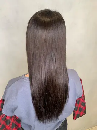 ロング 吹田 駿 髪質改善縮毛矯正のヘアスタイル