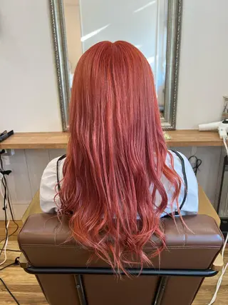 ロング カラー 🐰ハイトーンカラー 畠山　渡🐰のヘアスタイル