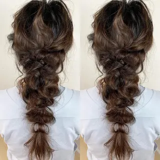 ロング ショート&ボブ井上 菜樹のヘアスタイル