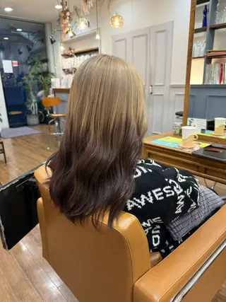 ロング つじ みさきのヘアスタイル