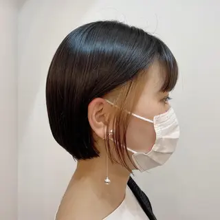 ショート カラー 🪭risa 暖色/レイヤー🪭のヘアスタイル
