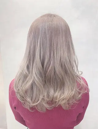 セミロング カラー ヘアアレンジ SALOWIN Frente店所属・個室で似合わせ好印象 🧡外山弥千代のヘアスタイル